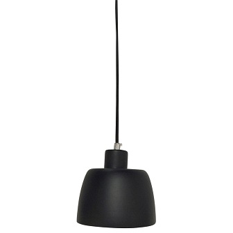 MAŁA LAMPA WISZĄCA SILENT CZARNA 15CM